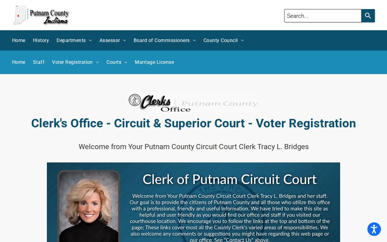 Putnam County court docket clerk