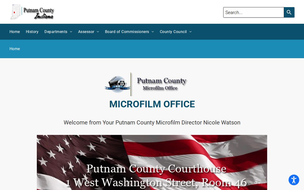 Older Putnam County court records and microfilm access